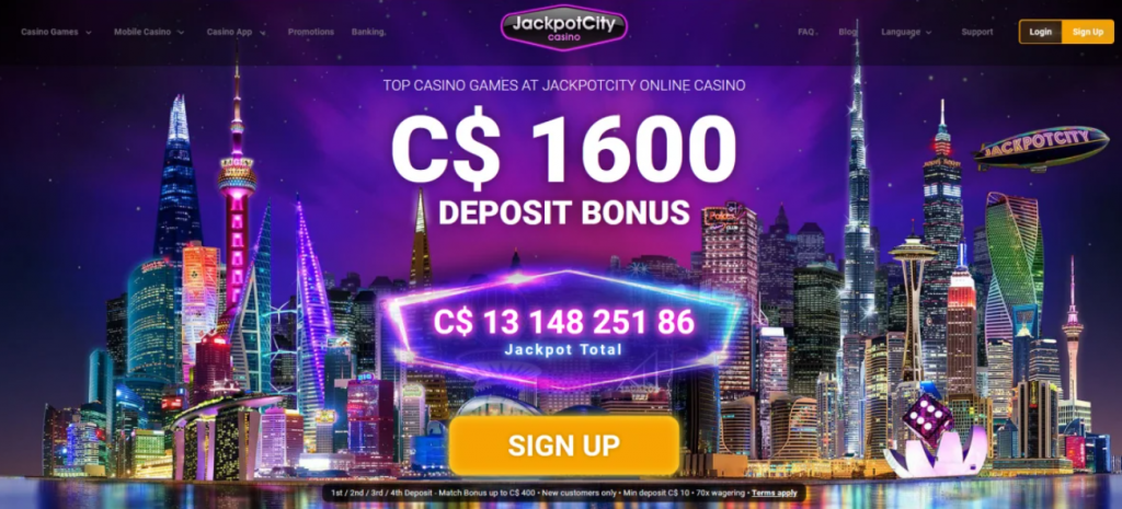 jackpotcity онлайн казино